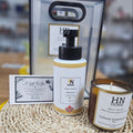 Handsoap and candle