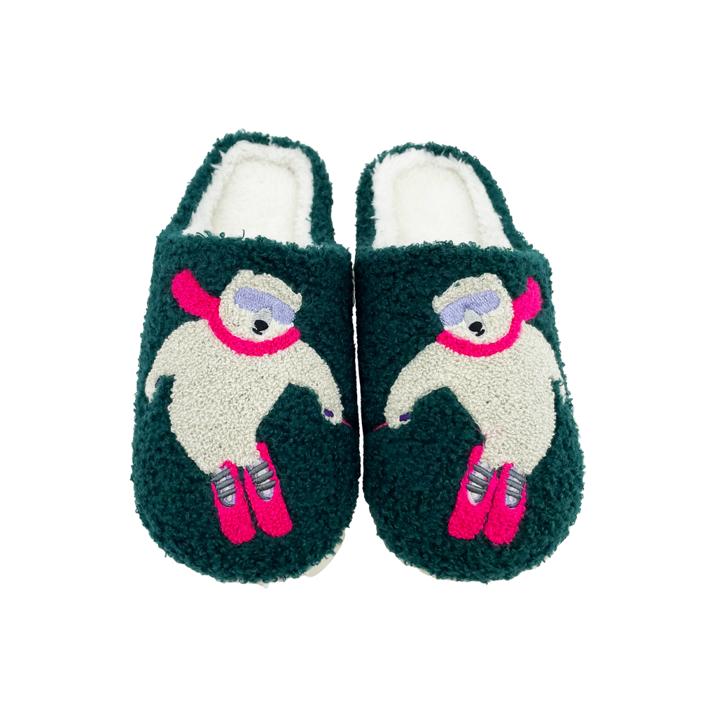 Powder Patrol Polar Bear Cozy SLIPPERS