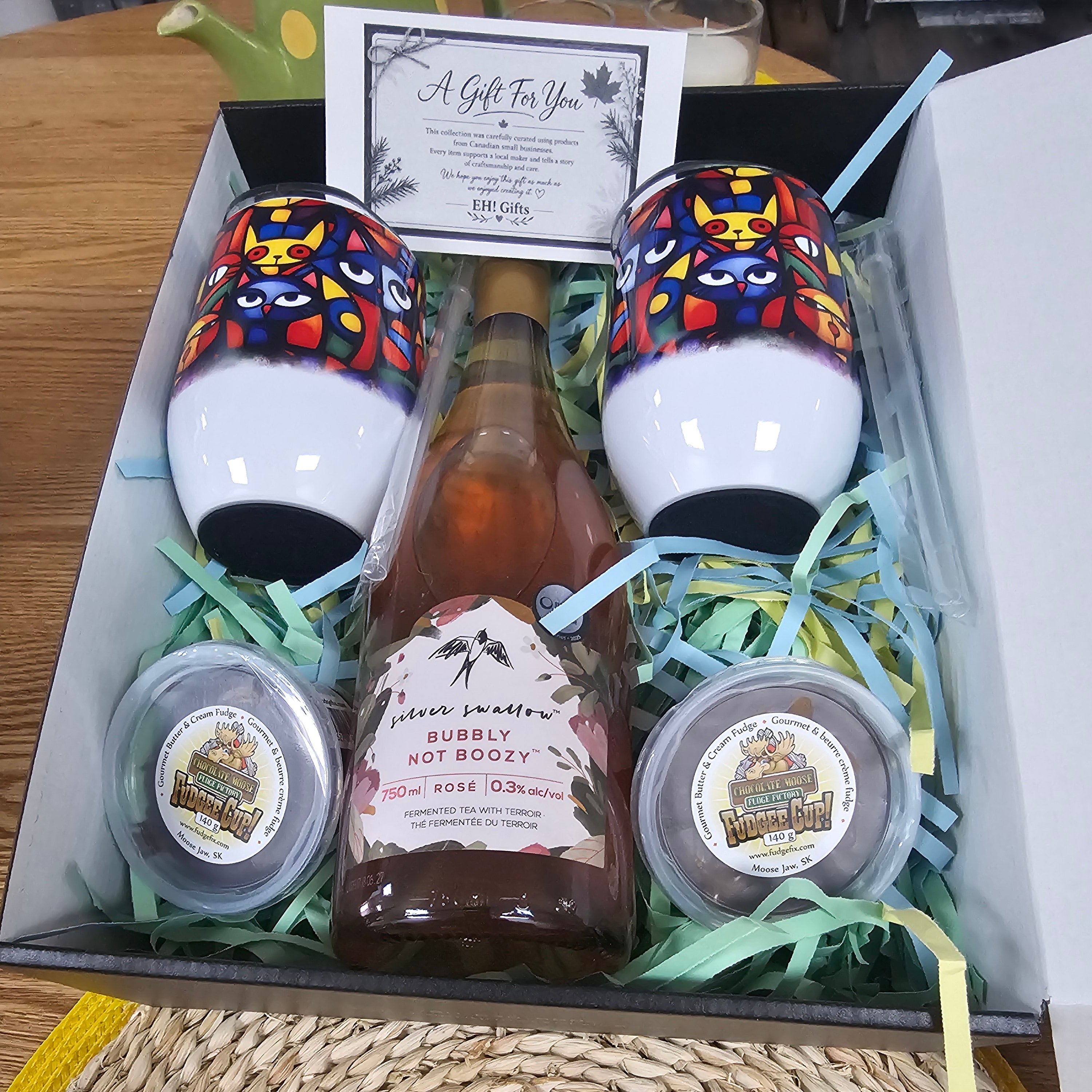 Canadian Wine & Treats Box